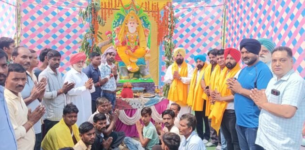 ਬਾਬਾ ਵਿਸ਼ਵਕਰਮਾ ਜੀ ਦੇ ਜੈਯੰਤੀ ਸਮਾਗਮ ਮੌਕੇ ਵਿਧਾਇਕ ਸਿੱਧੂ ਹੋਏ ਨਤਮਸਤਕ
